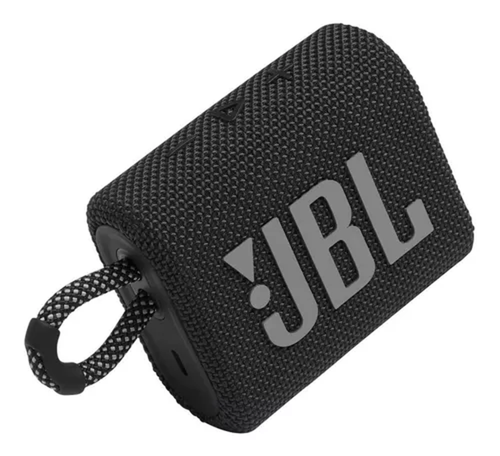 Caixa de som Bluetooth JBL GO3 Preto
