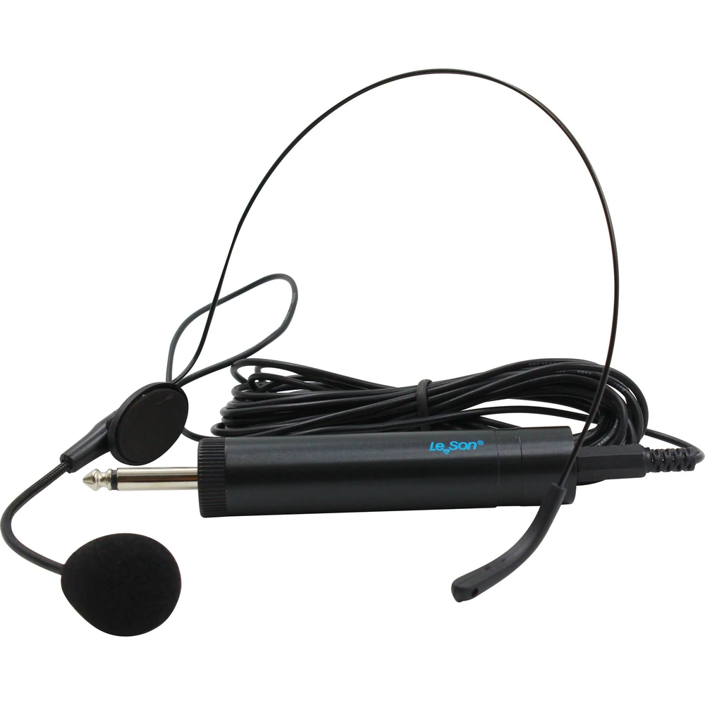 Microfone Headset com Fio Leson HD 750R Preto