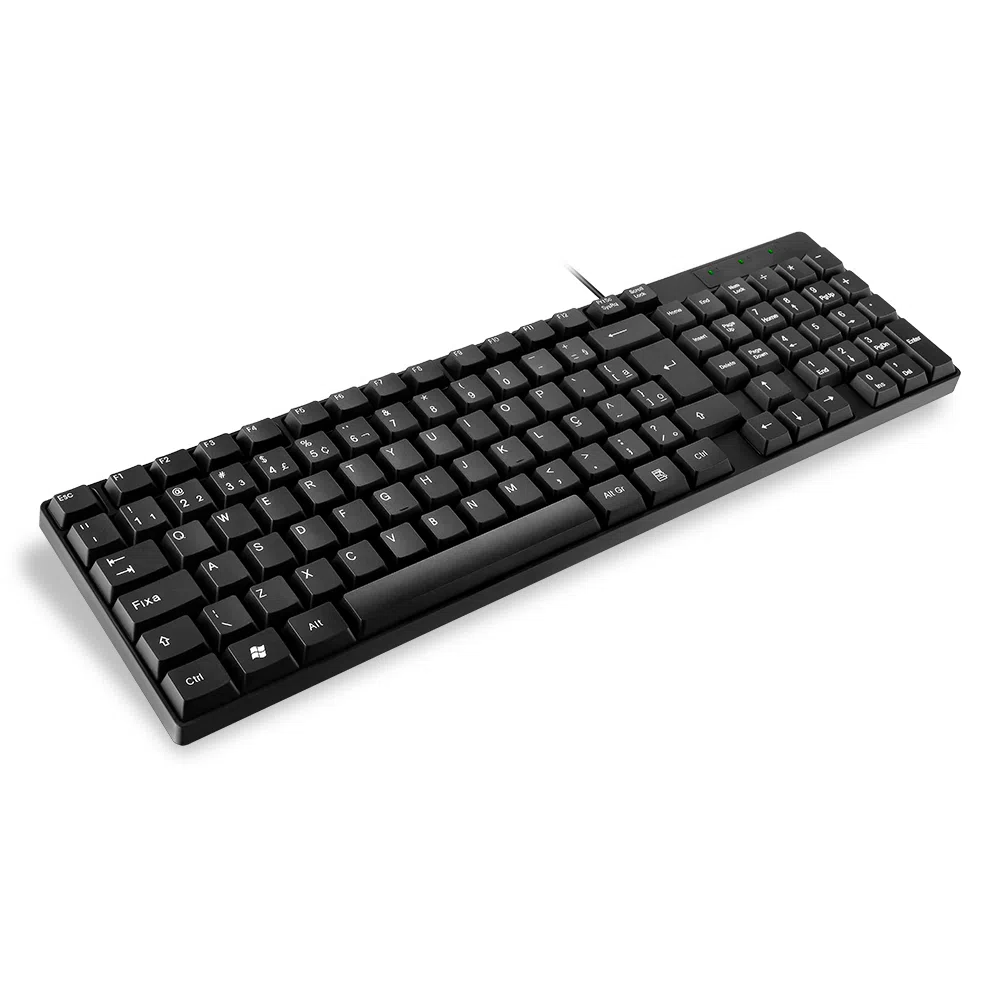 Teclado Com Fio Compacto Usb Cabo de 120cm TC193BU