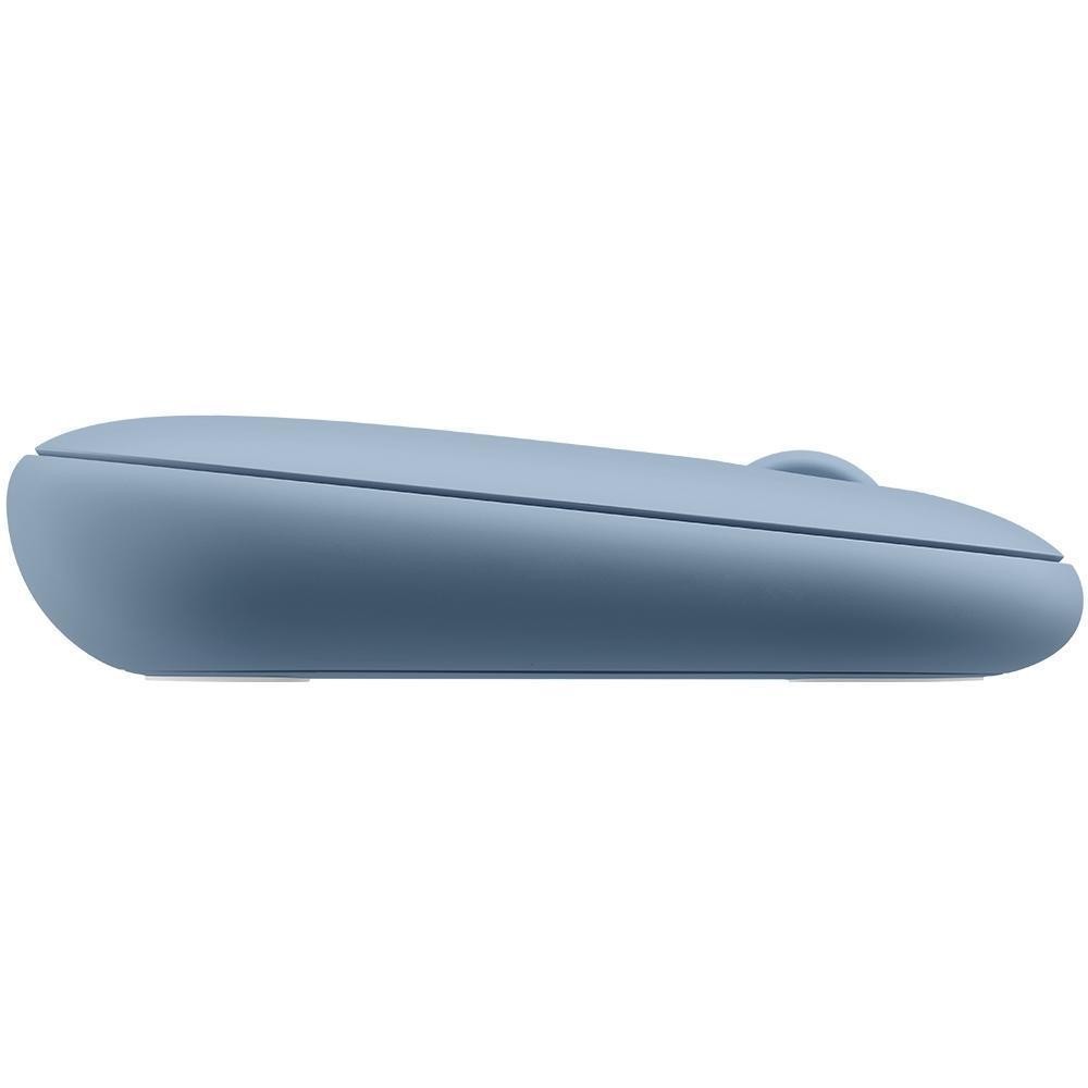 Mouse Sem Fio Logitech Pebble M350, Bluetooth, Wireless, USB, Azul