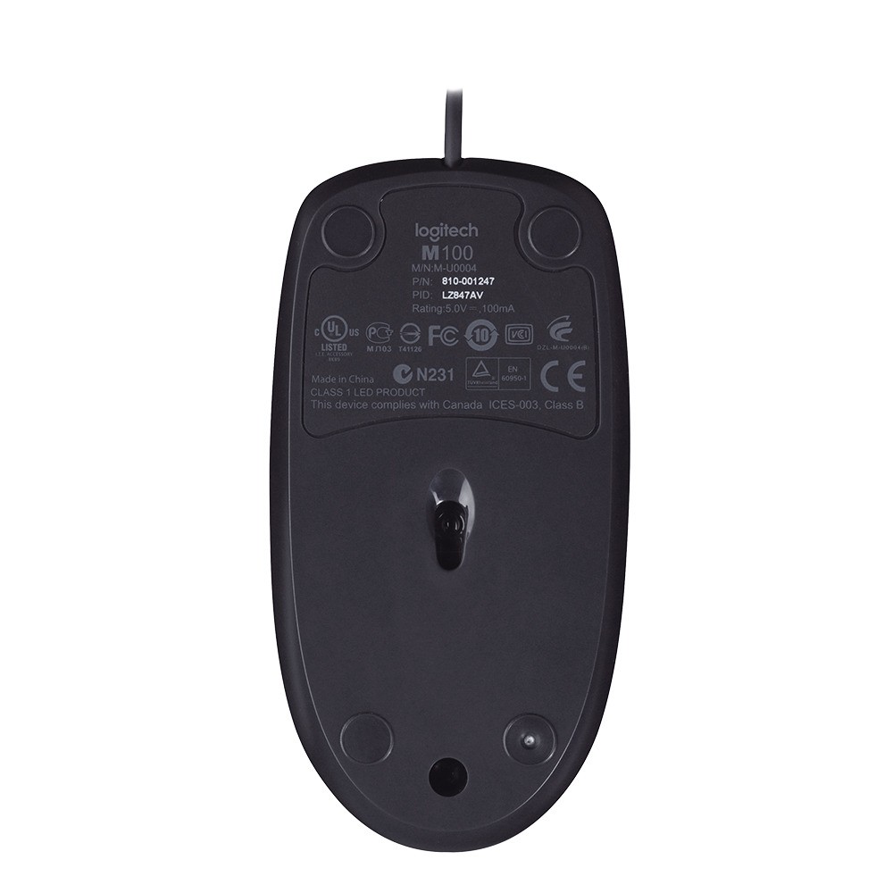 Mouse Logitech M100 OPT USB PTO