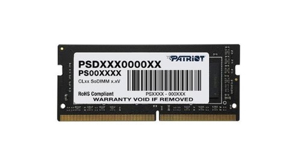 Memória Patriot Signature, 4GB, 2666MHz, DDR4 1.2v