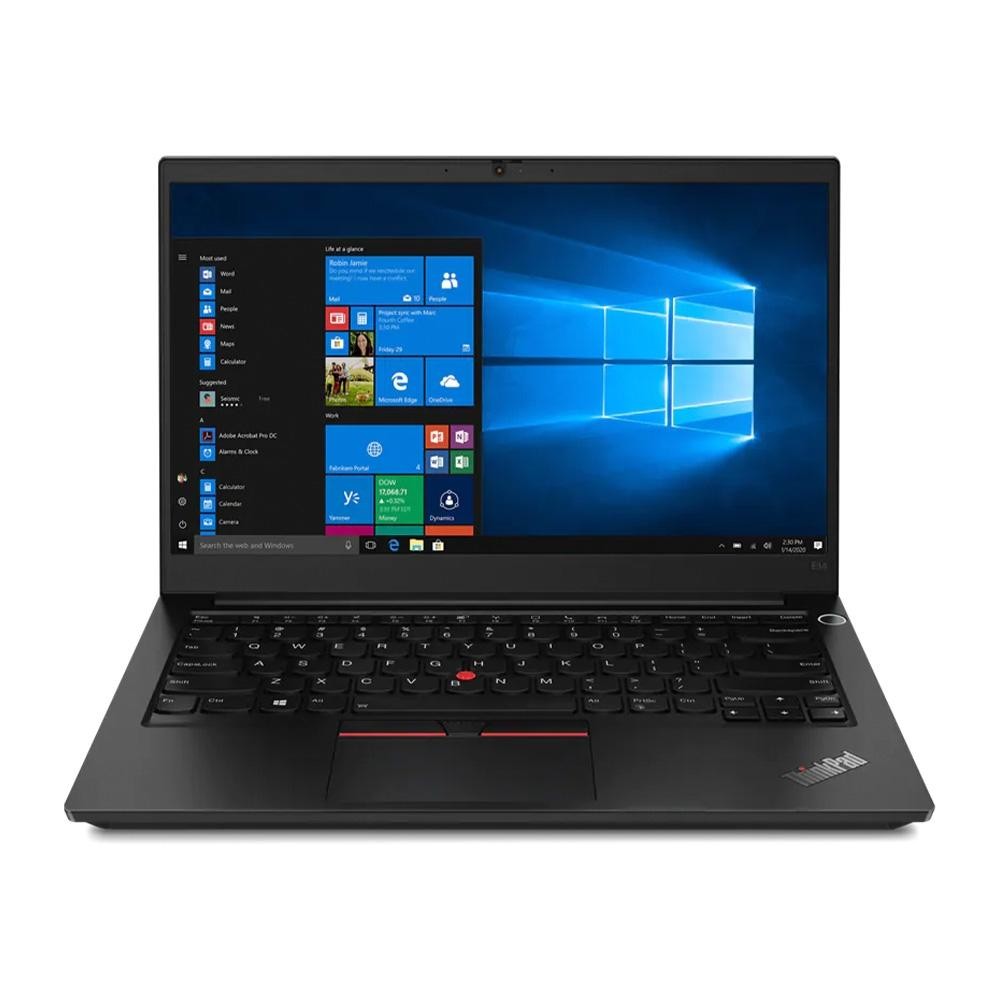 Notebook Lenovo ThinkPad E14 AMD Ryzen 5-5500U, 8GB RAM, SSD 256GB, 14 Full HD, Windows 11 Pro, Preto 