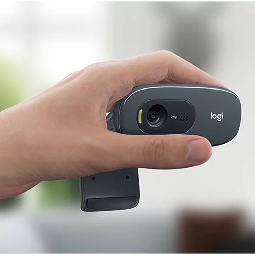 Webcam Logitech C270, HD 720p com Microfone Embutido, 3 MP, Widescreen