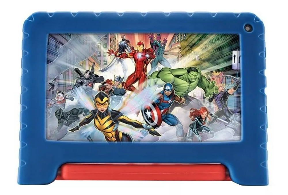 Tablet Multilaser Avengers NB371 7 Polegadas Quad-Core Android 11 - Azul