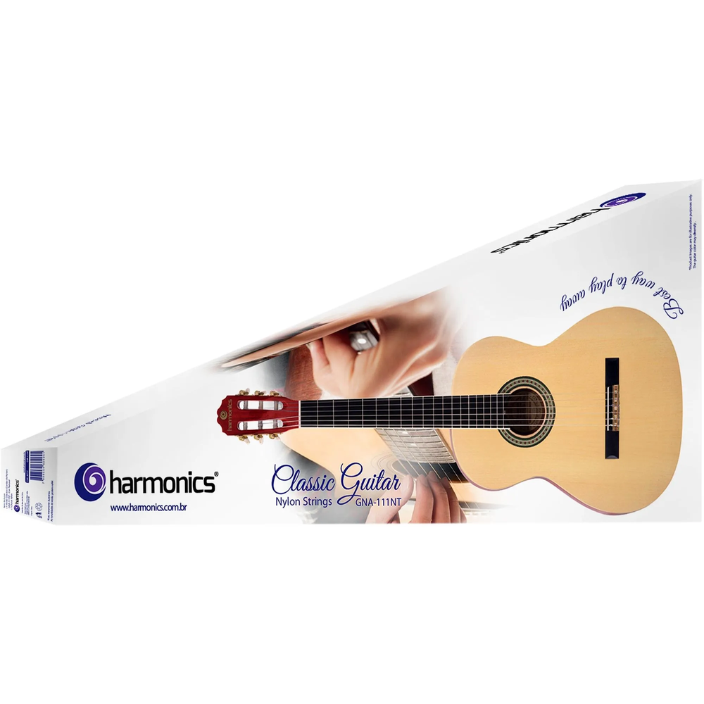 Violão Acústico Harmonics GNA-111 Nylon Natural