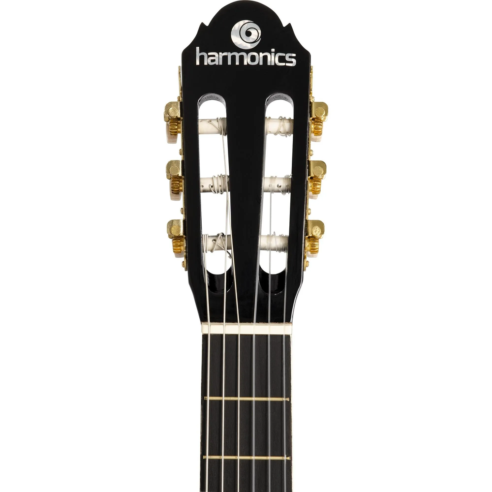 Violão Eletroacústico Harmonics GE-20 Nylon Preto