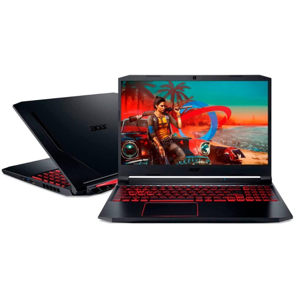 Notebook Acer Gamer Nitro 5 An515-57-52lc (BC) I5 11400h 8gb SSD 512gb 15,6 FHD IPS Geforce Gtx1650 4gb Windows 11 Home