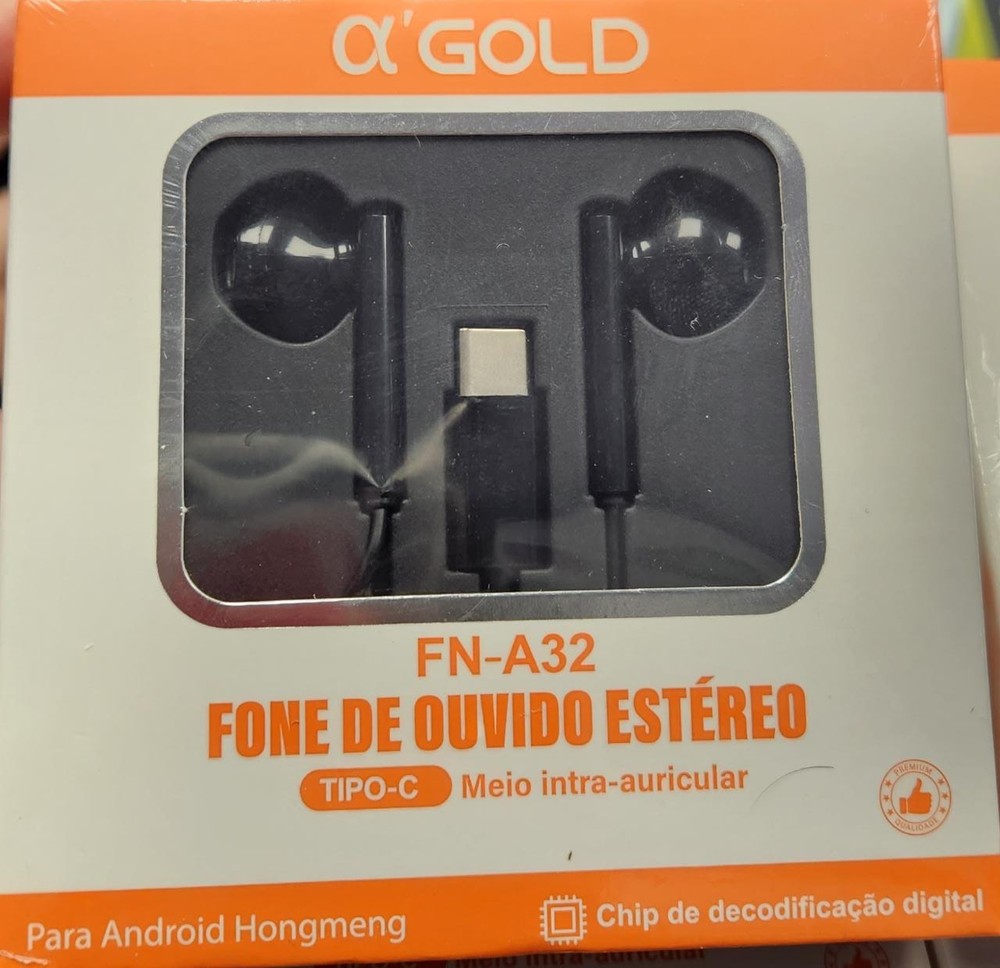 Fone de ouvido Tip-C Intra Auricular FN-A32