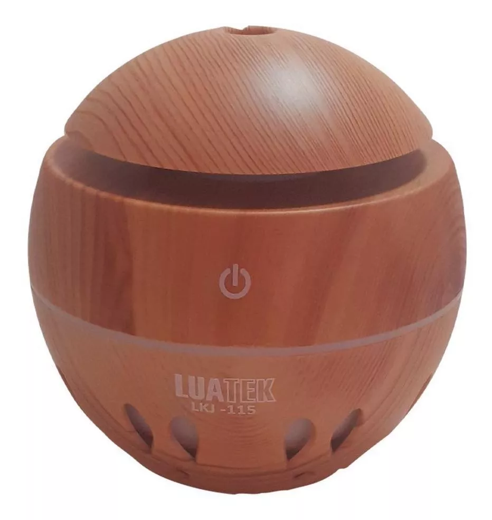 Umidificador Aromatizador Difusor Ultrassônico Led Ar 130ml LKJ-141