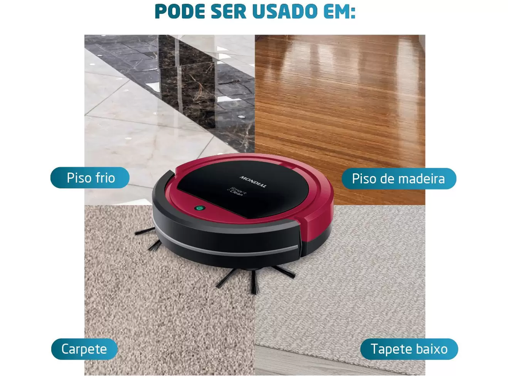 Aspirador Robô Mondial RB-07 30W                 