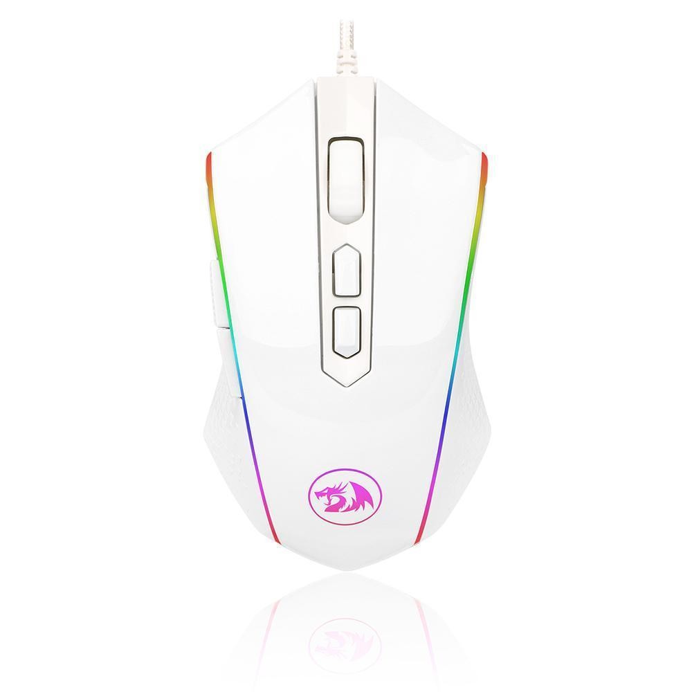 Mouse Gamer Redragon Memeanlion Chroma, RGB, 8 Botões, 10000DPI - M710W-RGB