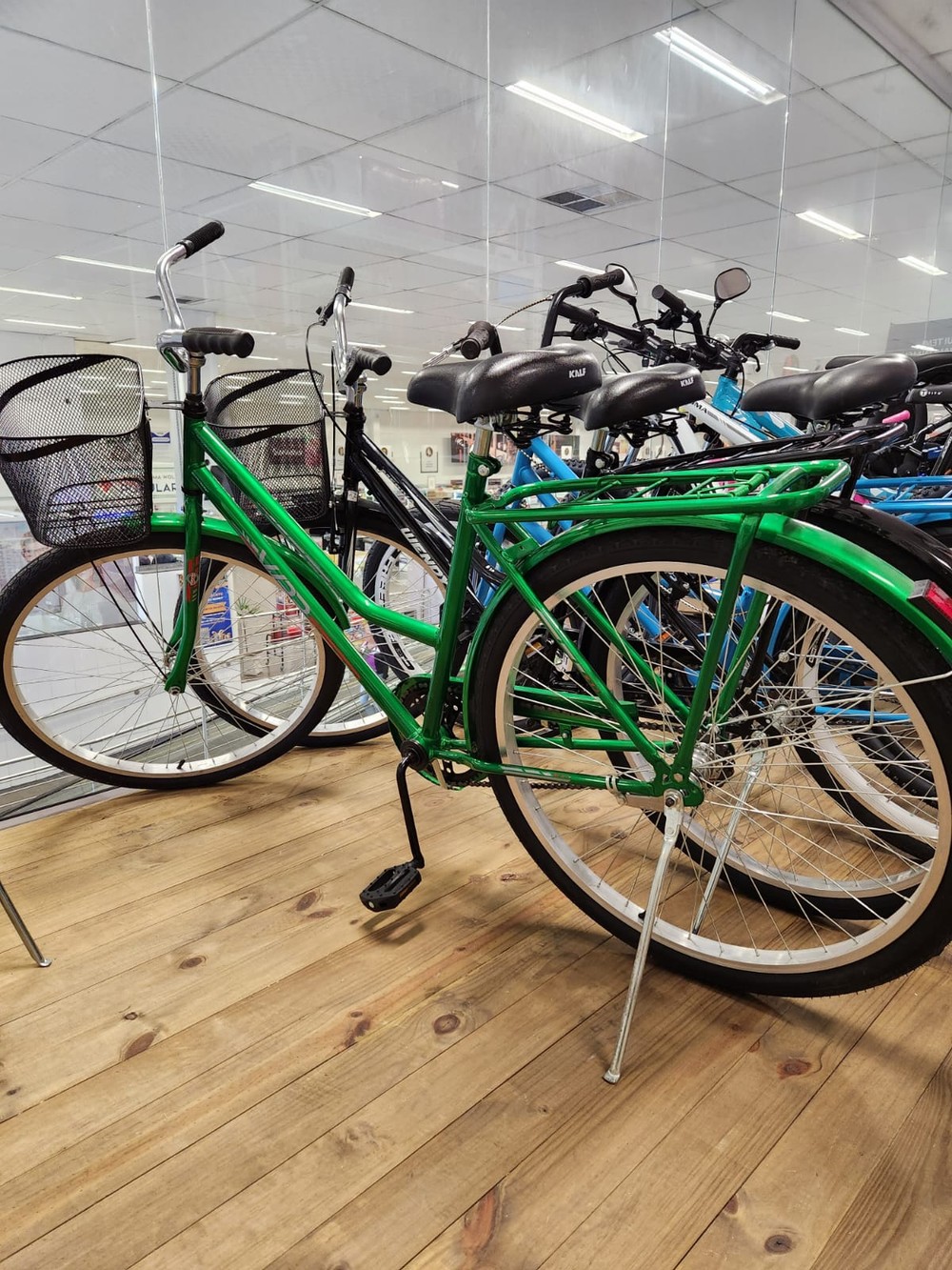 Bicicleta Aro 26 Verona Contra Pedal Verde Gel WRP