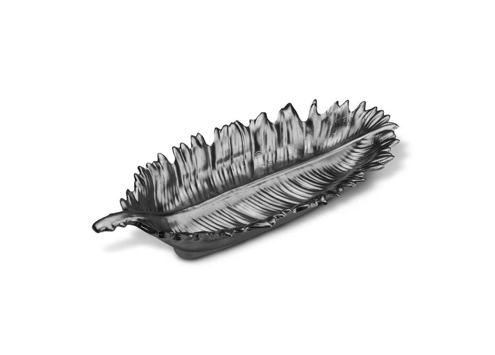 Centro De Mesa Silver Leaf Up Home - UD356