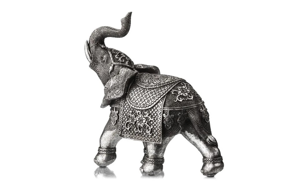 Elefante Decorativo Raj Poliresina Uphome - UD350