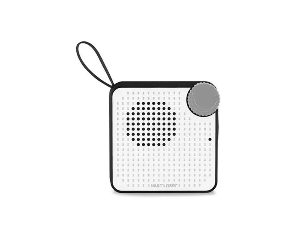 Caixa de Som Mini Multilaser Bluetooth Speaker 5W Preta -SP309
