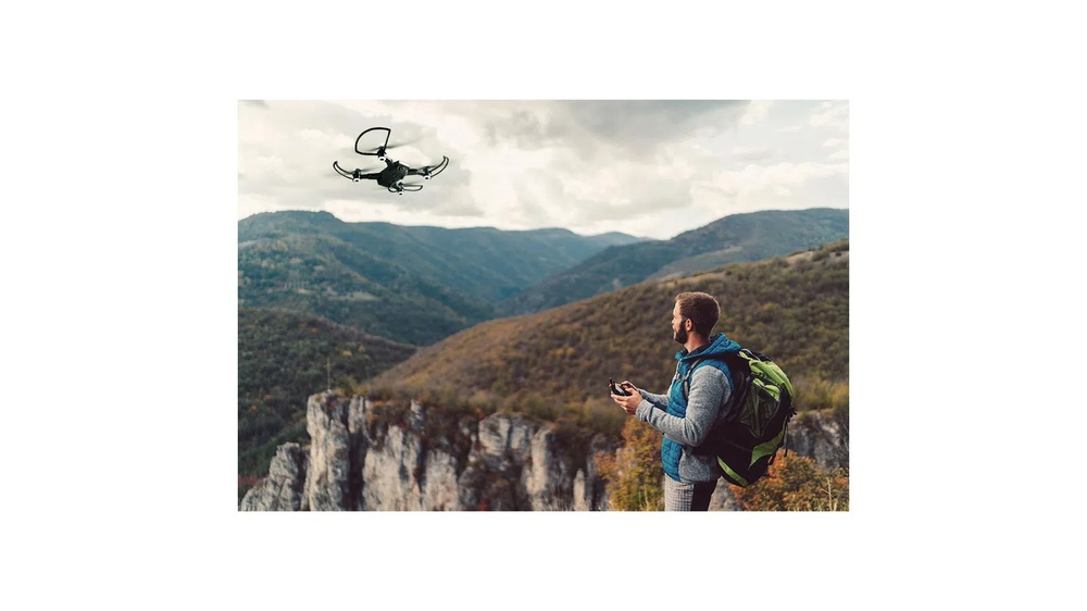 Drone Multilaser Hawk GPS FPV Câmera HD 1280P Bateria 10MIN Alcance de 150M - ES257