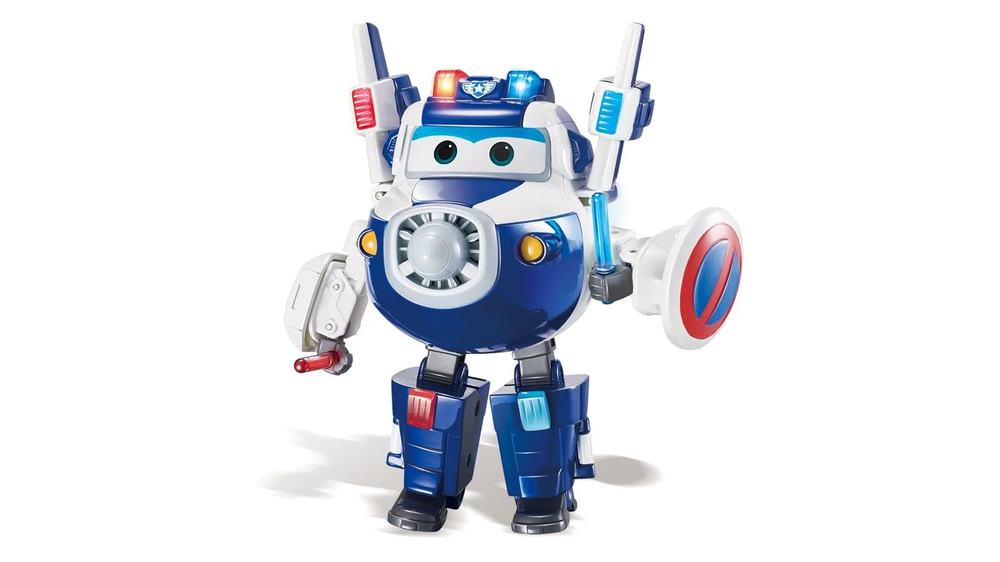 Super Wings Transformável Deluxe Supercharged Paul Multikids BR1905