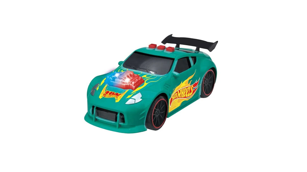 Hot Wheels Carro Super Jet Verde com Luz e Som Multikids BR1822