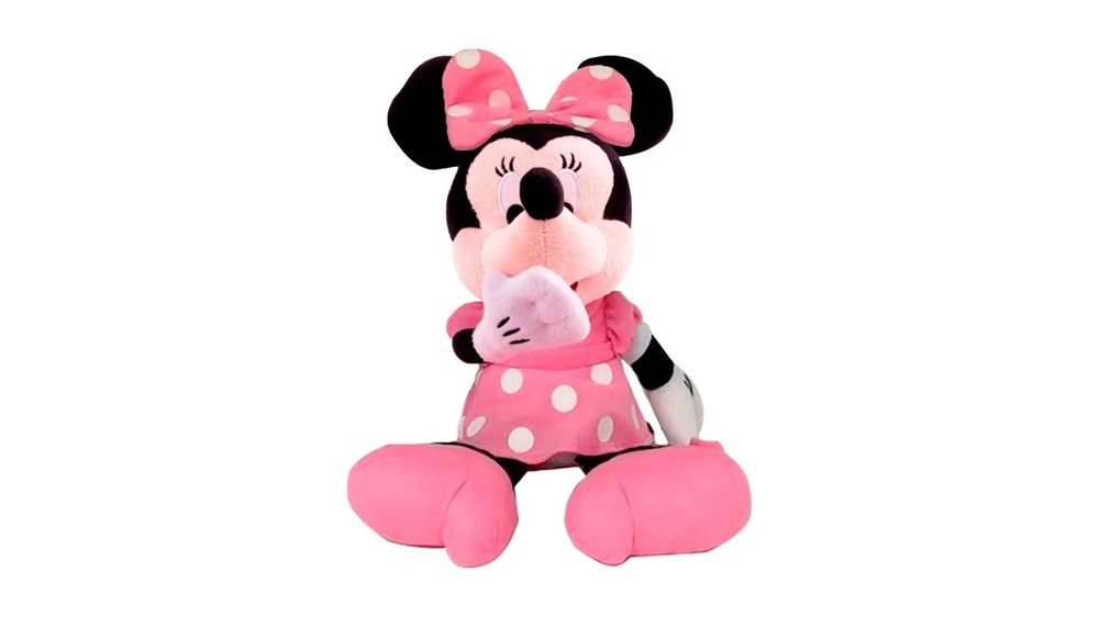 Pelúcia Disney Minnie Kiss Kiss Com Mecanismo Multikids BR1450