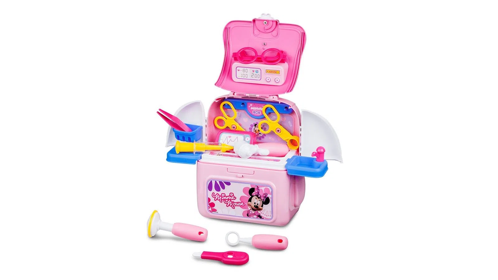 Mochila Kit Play Set Minnie Médico Multikids BR1297