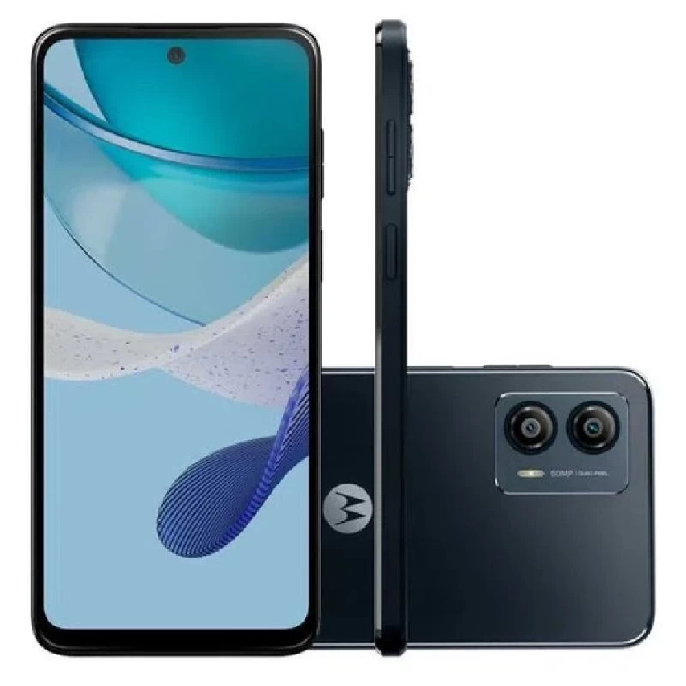 Smartphone Motorola G53 128GB 5G Tela 6.5'' Dual Chip 4GB RAM Câmera 50MP Selfie 8MP Grafite