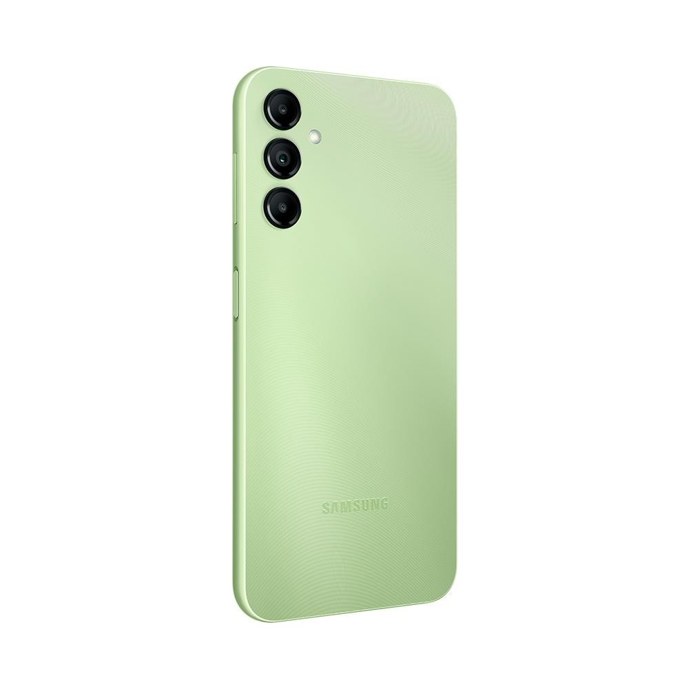 Smartphone Samsung Galaxy A14, 4G, 128GB, 4GB RAM, Octa Core, Câmera Tripla de 50MP, Tela de 6.6, Verde Lima