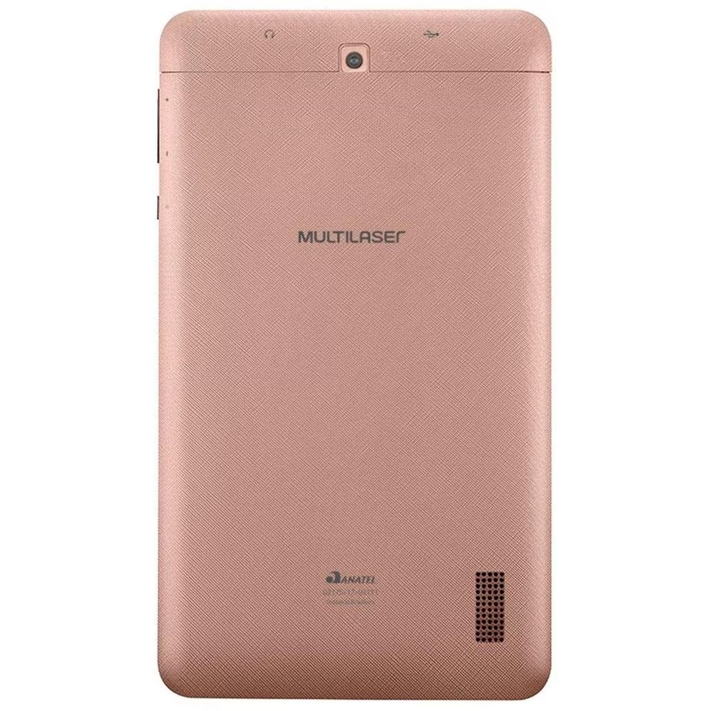 Tablet Multilaser M7 NB362 com Tela 7”, 1GB, Wi-Fi, Câmera 2MP, Android 11 e Processador Quad Core - Dourado