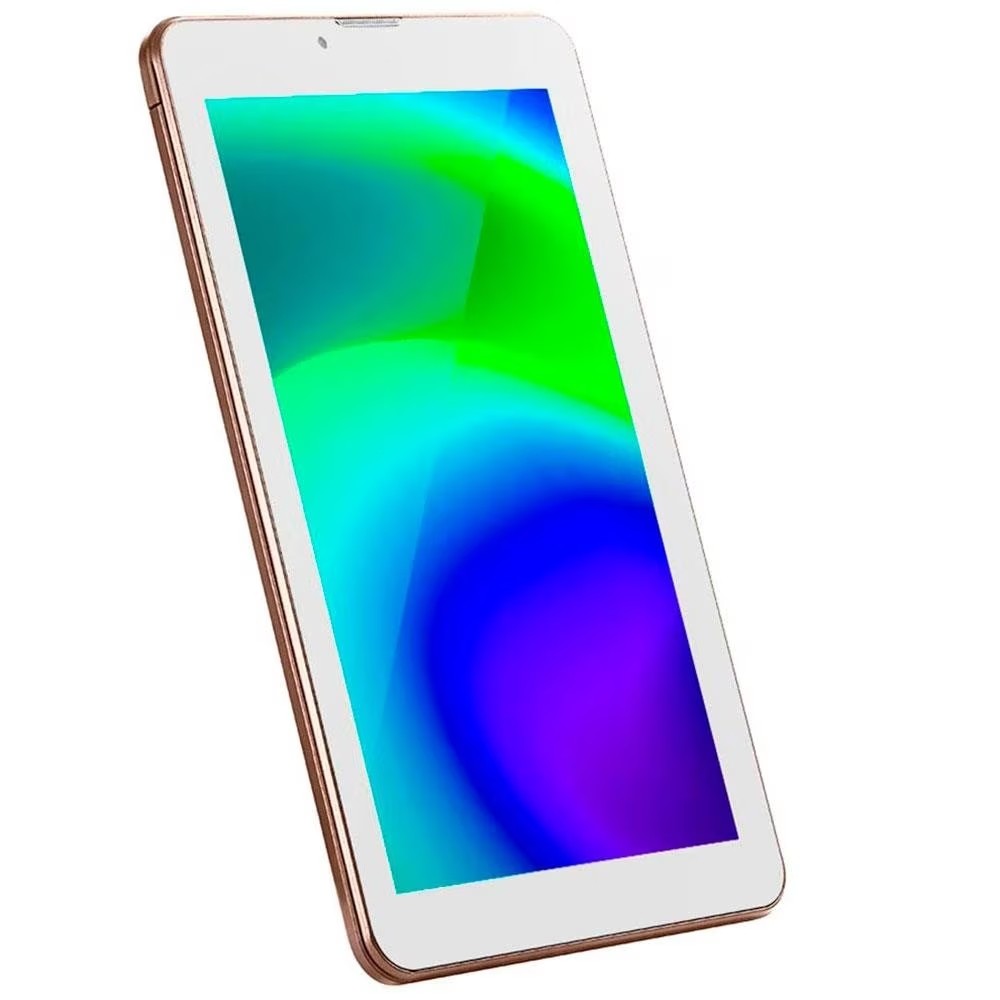 Tablet Multilaser M7 NB362 com Tela 7”, 1GB, Wi-Fi, Câmera 2MP, Android 11 e Processador Quad Core - Dourado