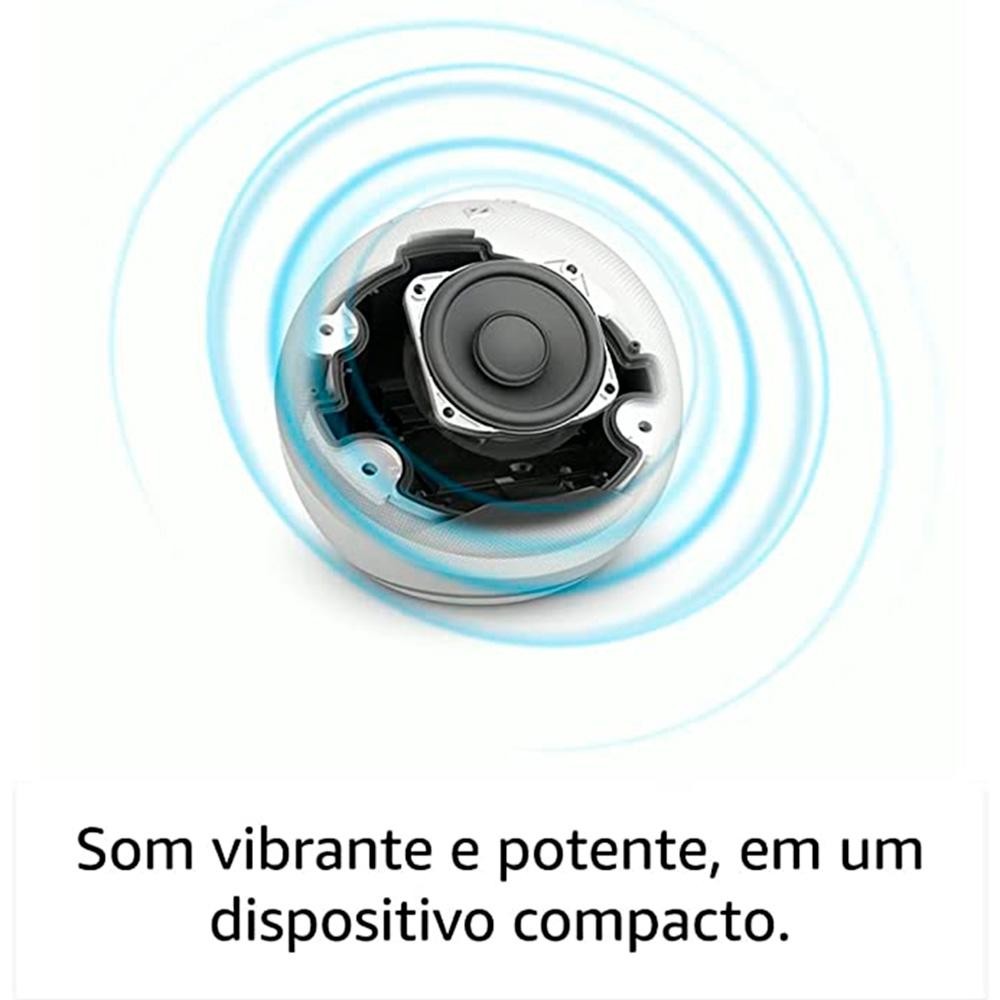 Echo Dot 5ª Geração Smart Speaker com Alexa Branca