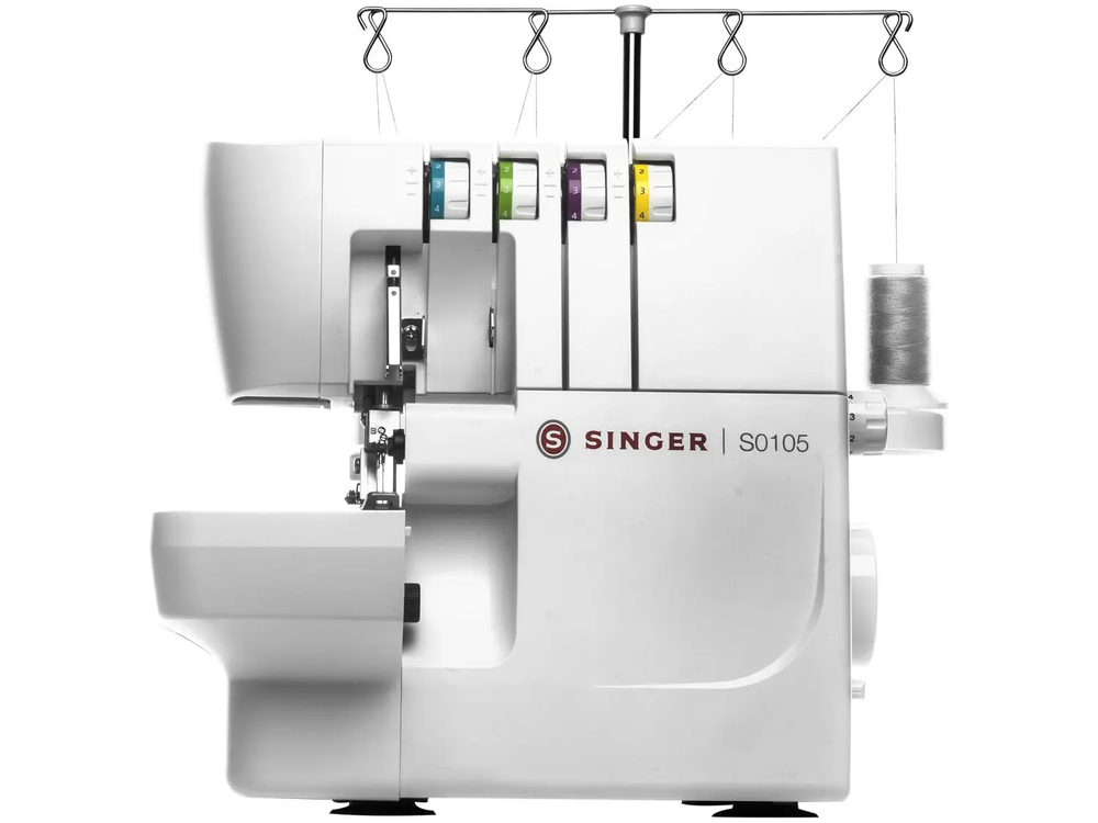 Máquina Overlock Singer Over S0105 Portátil 220V