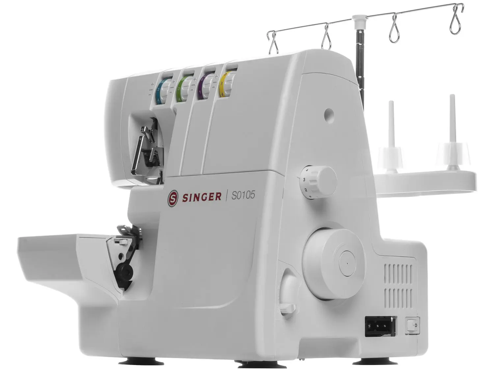 Máquina Overlock Singer Over S0105 Portátil 220V