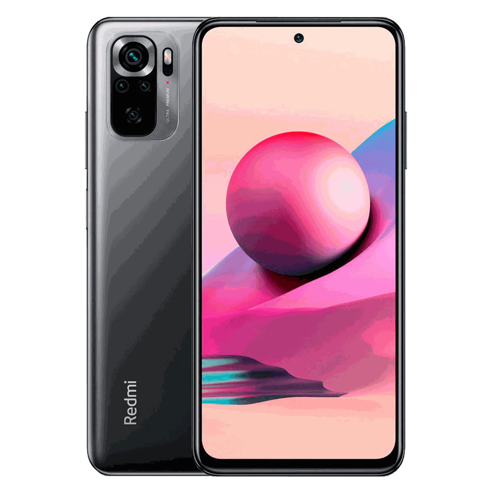 Celular Xiaomi Redmi Note 10S 128GB / 8GB RAM / 4G / Dual Sim / Tela 6.43'' / Câmeras 64MP+8MP+2MP+2MP e 13MP - Cinza (G