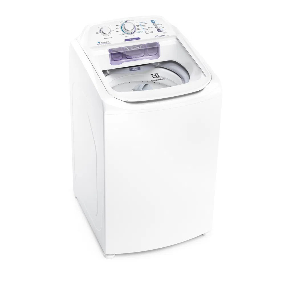 Máquina de Lavar 10,5kg Electrolux Branca Turbo Economia, Jet&Clean e Filtro Fiapos (LAC11) - 220V
