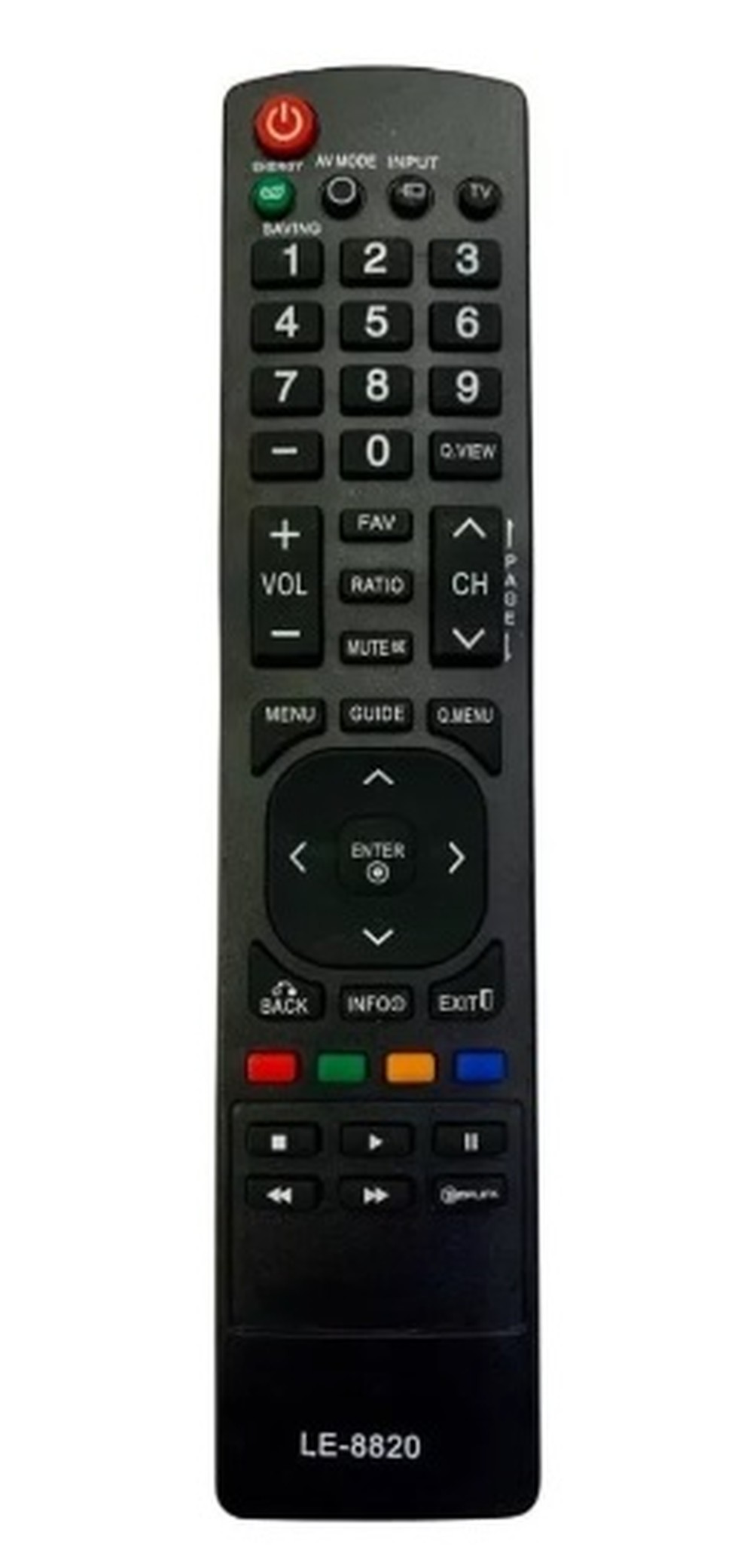 Controle para TV Compatível LG LE-8820