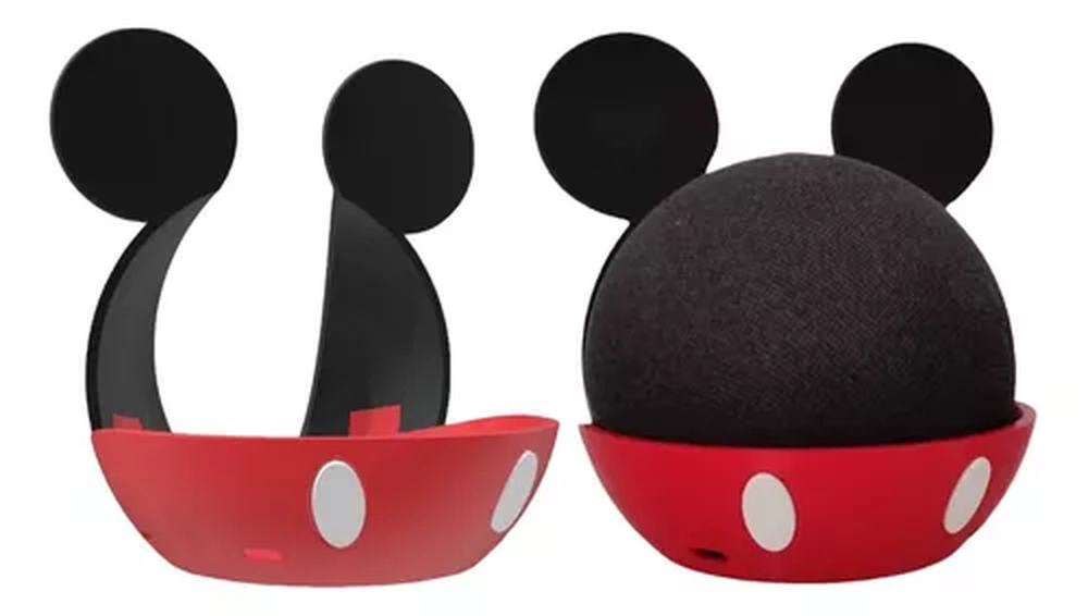 Suporte Apoio Mesa Alexa Echo Dot 4 5 Geração Mickey Disney