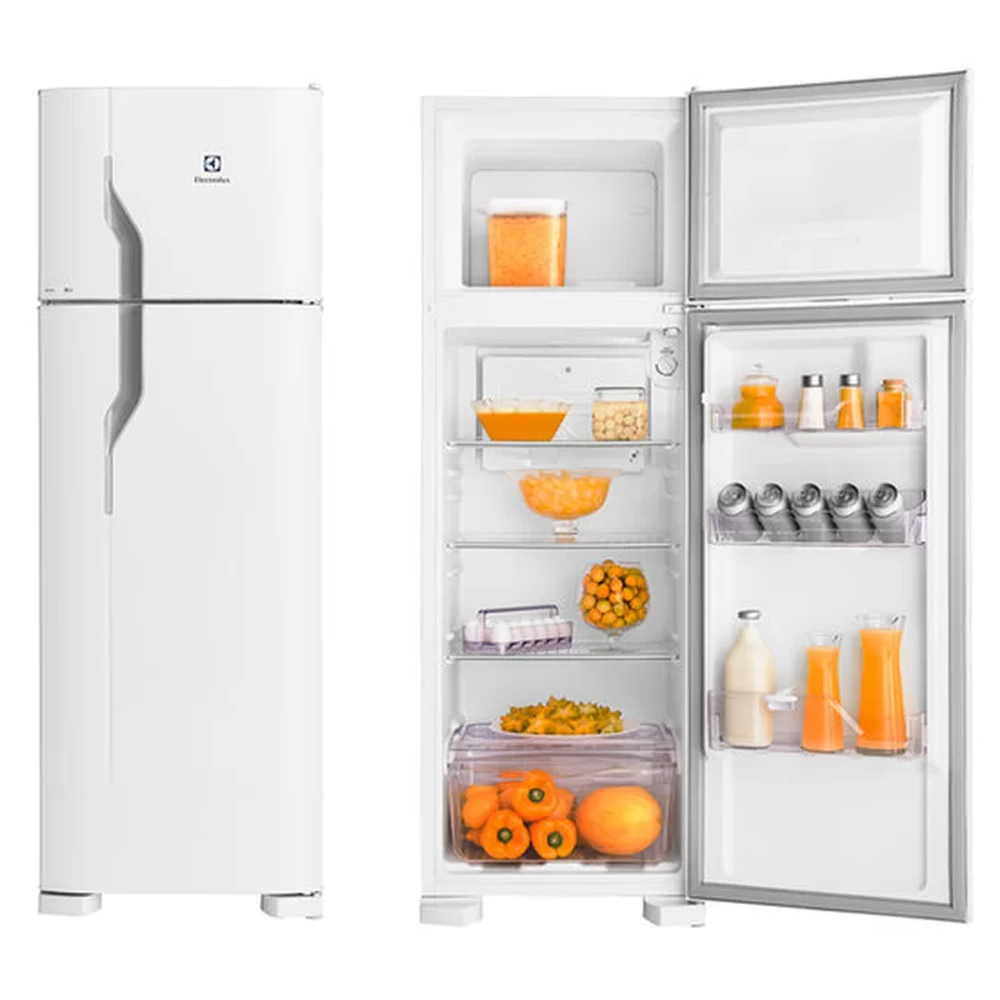 Geladeira / Refrigerador Electrolux Cycle Defrost, 2 Portas, 260 Litros - DC35A