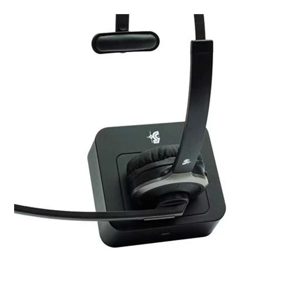 Headset Bluetooth 5+ Office Com Base De Recarga - Hs-202