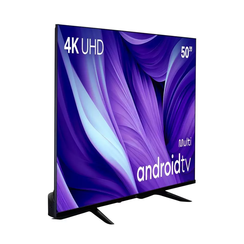 Smart TV 50” 4k UHD Smart E Wifi Integrado com Sistema Android Multi - TL058M - Multilaser