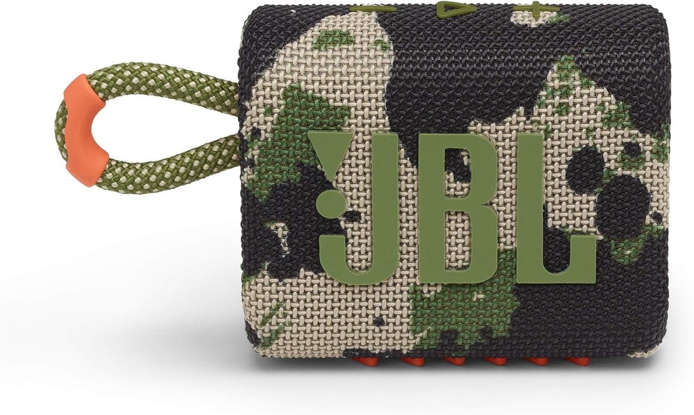 Caixa de som Bluetooth JBL GO3 Camuflada