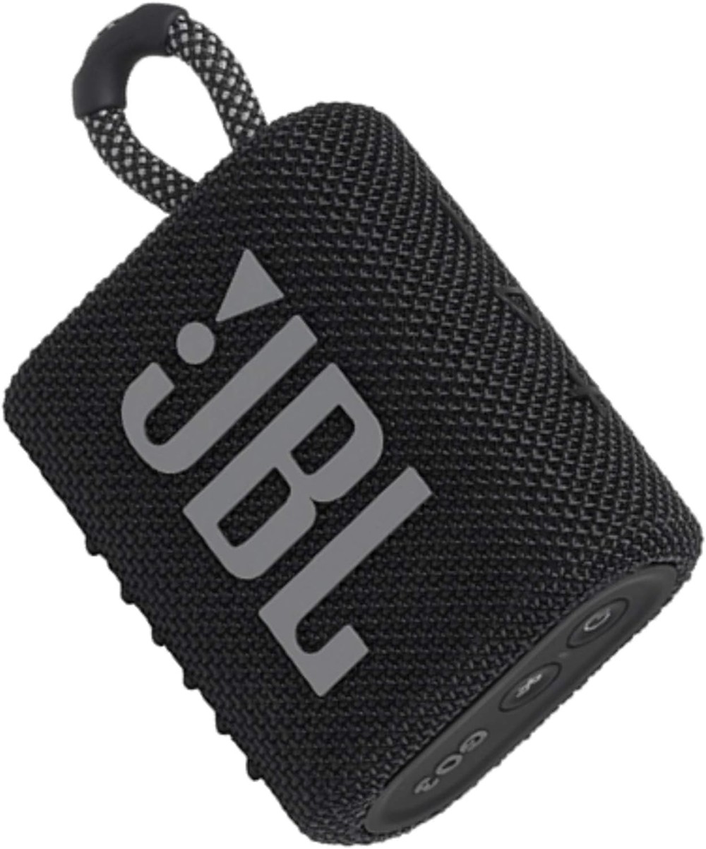 Caixa de som Bluetooth JBL GO3 Black
