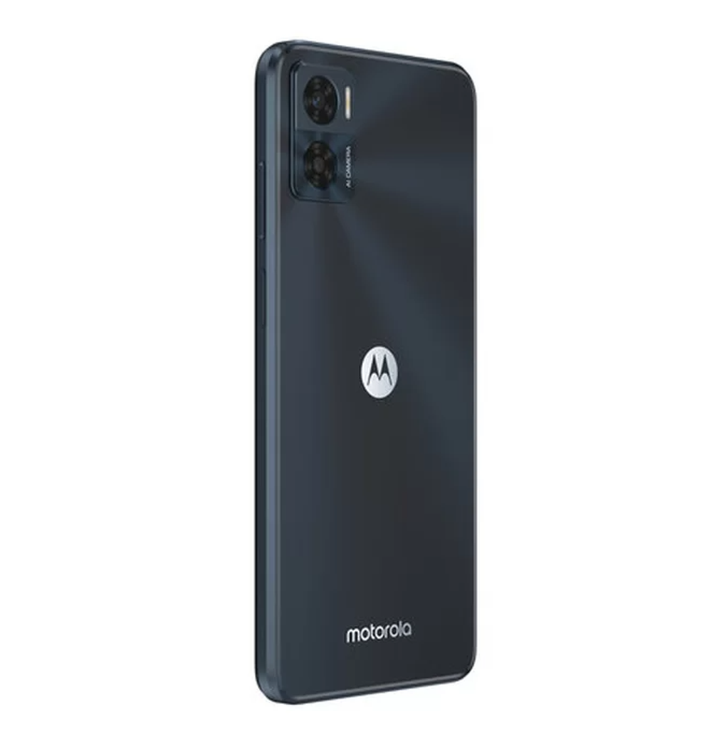 Smartphone Motorola Moto E22, 16MP + 2MP, 128GB, 4G, Preto - XT2239
