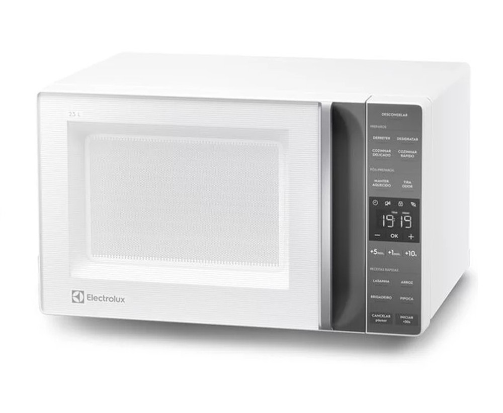 Micro-ondas Electrolux Efficient, 23 Litros, 4 Receitas, Branco - ME23B 220V