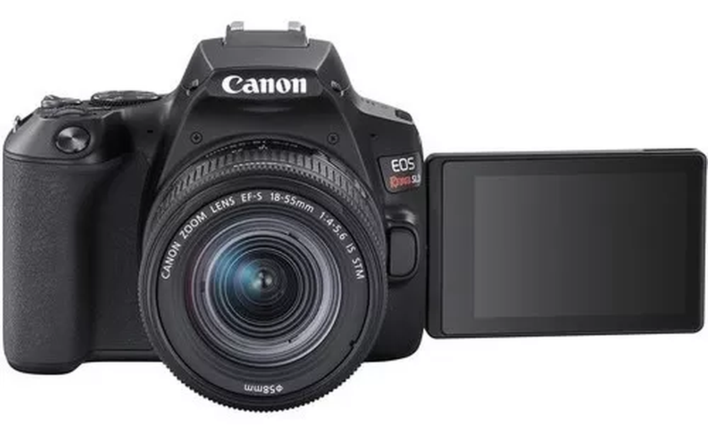 Canon EOS Rebel Kit SL3 com Lente 18-55mm IS STM DSLR cor preto 