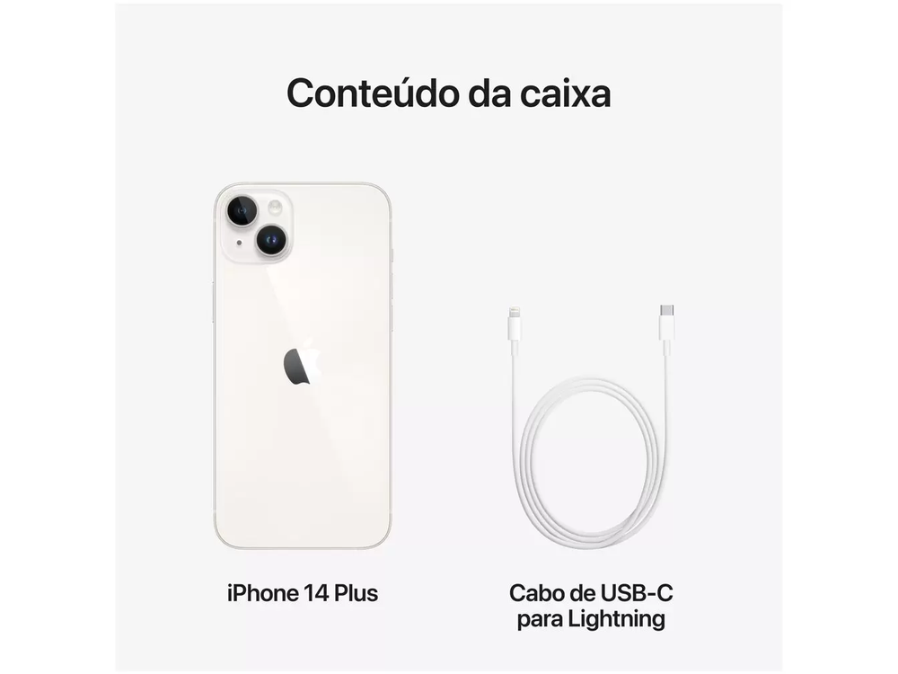 Apple iPhone 14 Plus 128GB Estelar 6,7” 12MP