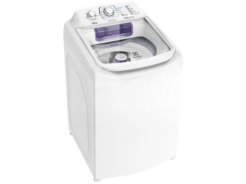 Lavadora de Roupas Electrolux LAC12 - 12Kg Cesto Inox 12 Programas de Lavagem 220V