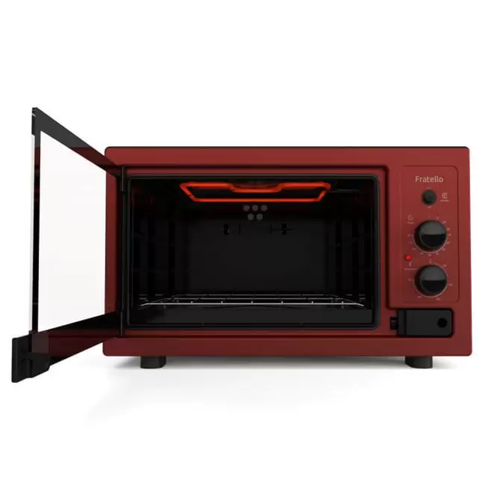 Forno Elétrico Fratello 44 Litros Vermelho 220V