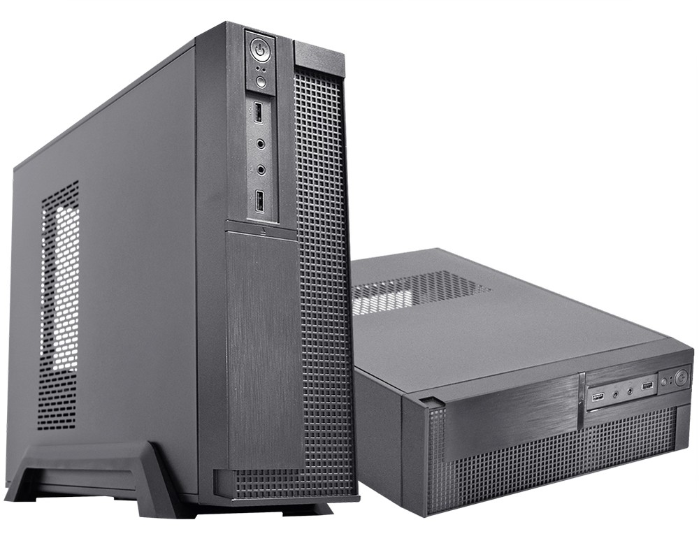 Gabinete KMEX Slim Micro ATX GM04CC USB 2.0 Com Fonte PB200 