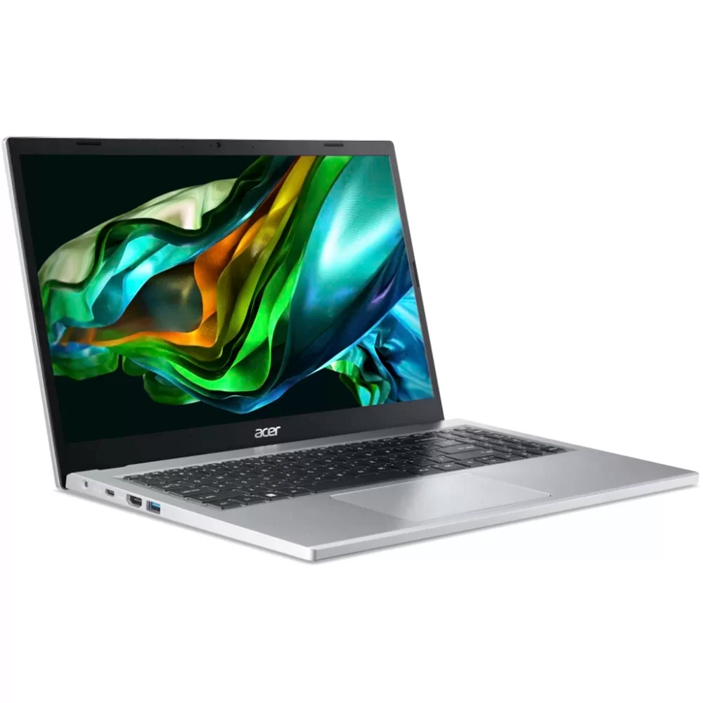 Notebook Aspire 3, A315-510P-34XC, Processador Intel Core I3, Windows 11 Home, 8GB de Memória, 256GB SSD de Armazenament