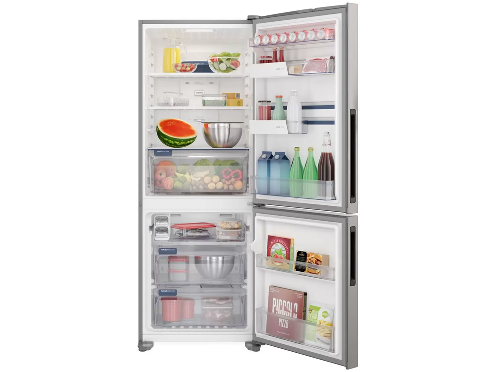 Geladeira/Refrigerador Electrolux Frost Free - Inverse Cinza 490L IB7S 220V